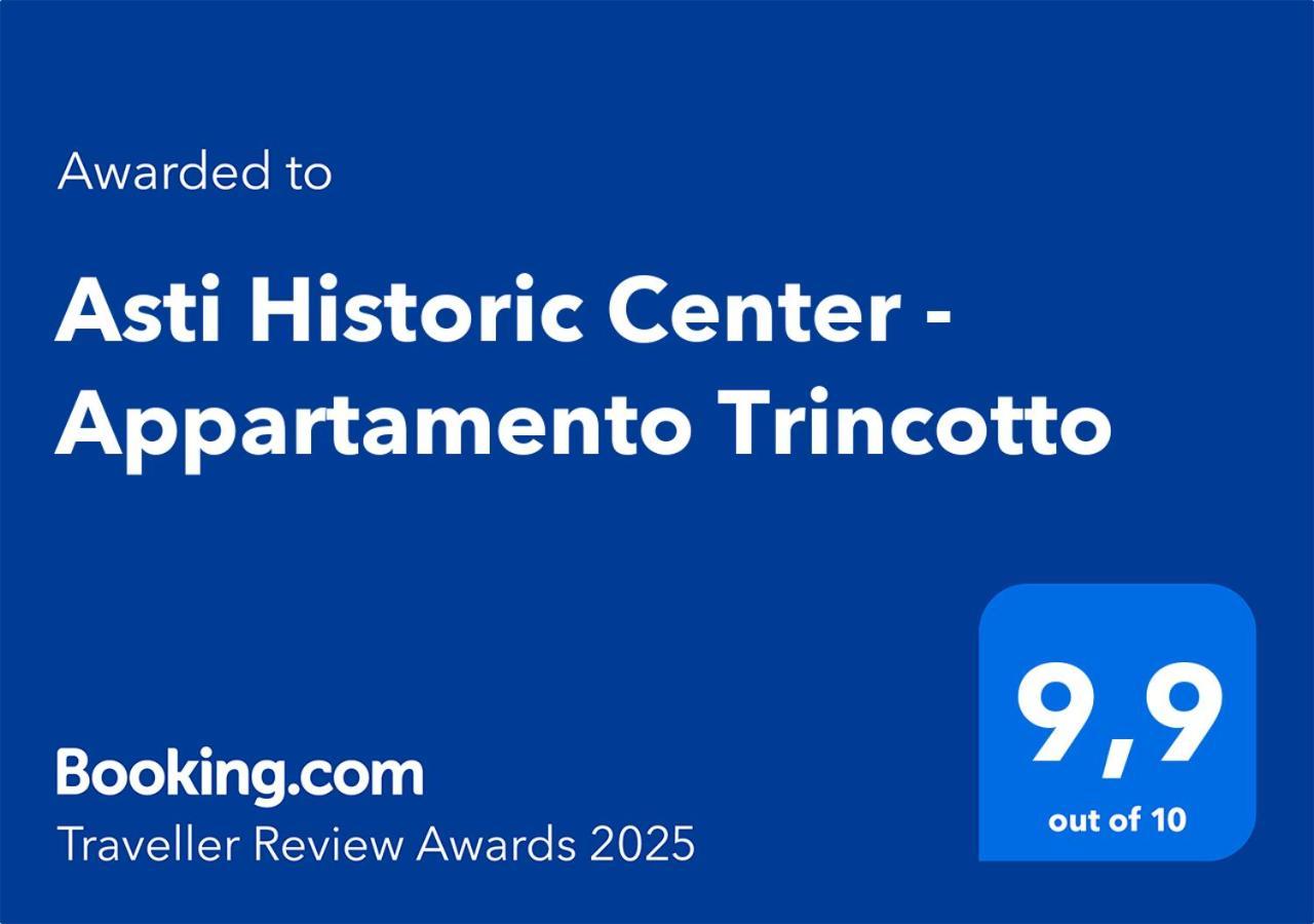 Asti Historic Center - Appartamento Trincotto 外观 照片